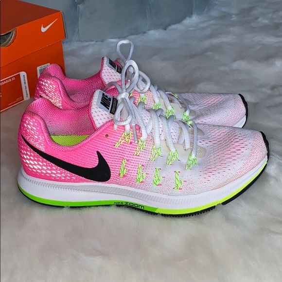 nike zoom pegasus 33 white running shoes